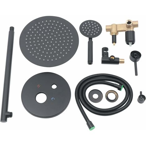 Pommeau De Douche Effet Pluie Au Plafond Jet Star Bain 3 Voies