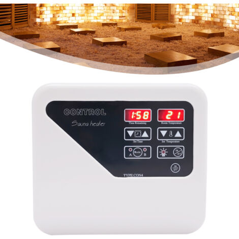 Gojoy – Contrôleur externe de sauna 3-9KW – 2 modes de fonctionnement – Tension 220V-245V – Protection contre surchauffe (1/5)