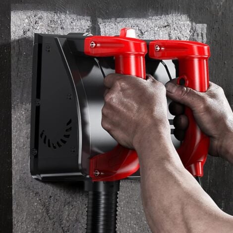 Ponceuse murale et béton - 3000 tr/min - Puissance : 1200 W - Largeur de fraisage : 160 mm - Fraise pour béton - Pour plâtre de granite - Vieilles couches céramiques