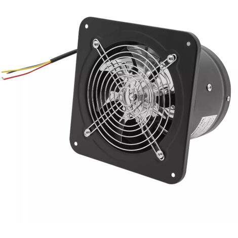 Gojoy – Ventilateur industriel axial 150mm – Moteur à fil de cuivre – Installation murale – Débit d'air 220 m³/h – Bruit 50/60 dB