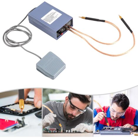 Spot Welder Docreate-757 écran Couleur Portable Petit S 18650 Téléphone Portable Batterie Au Lithium Plaque De Nickel Soudage De Collision Soudeur Par Point