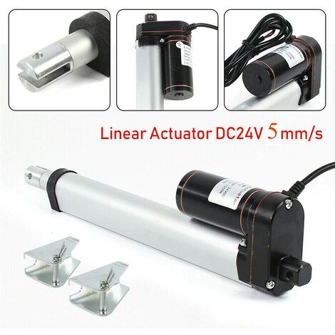 Moteur linéaire 1500 N - Actionneur linéaire - Course de 200 mm - Moteur électrique - Actionneur linéaire - 24 V (1/5)