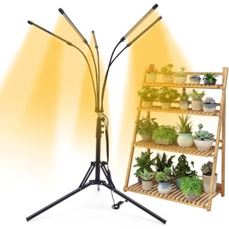 Lampe De Plante LED à Spectre Complet Réglable En Hauteur - Grow Light
