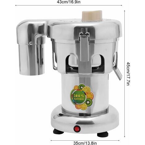 Wyciskarka Do Cytrusów TM Electron – Elektryczna, Ze Stali Nierdzewnej, 160 W
