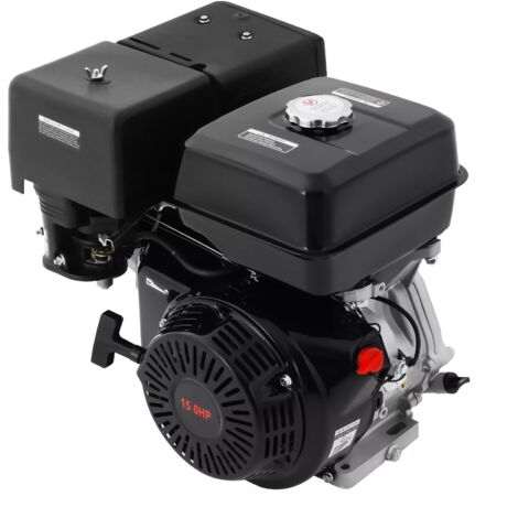 Gojoy – Moteur thermique 4 temps 15 CV – Cylindrée 420 cc – Système OHV – Puissance 8800 W – Refroidissement par air intégré