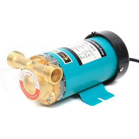 Pompe Surpresseur Pompe Circulation Eau Chaude Domestique 90W Chaude et Froide Automatique Booster Pompe 20L/Min pour Douche, Jardin, Pression de l'eau