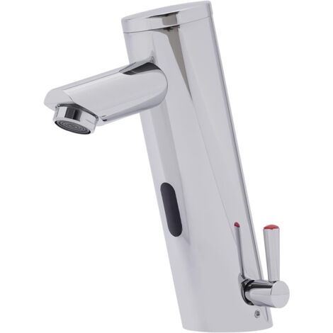 Robinet Automatique Infrarouge Lavabo Or Rose - Robinetterie Salle De Bain Eau Chaude Et Froide Avec Capteur