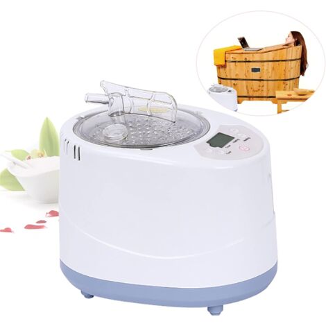 Home Sauna Générateur de vapeur 9 vitesses avec télécommande 3 L 1000 W 0-95 min (1/5)