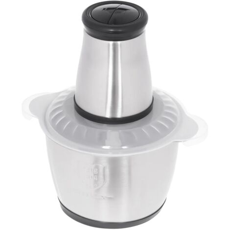 RHO- Mélangeur à viande en acier inoxydable 3L 600W Acier Inoxydable Mélangeur À Viande Hachoir