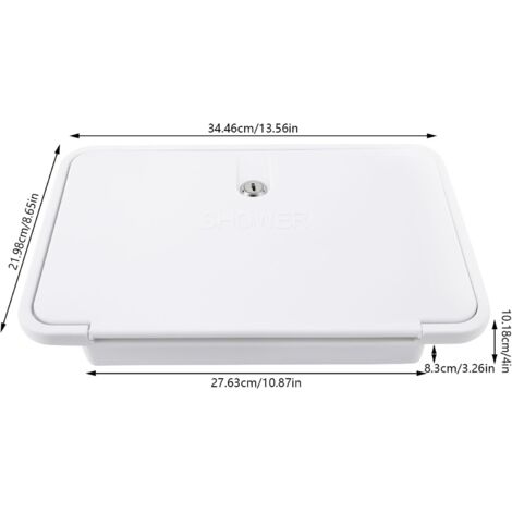 Pommeau De Douche Pour Camping-Car, Filetage De 1,27 Cm, Buse De Douche