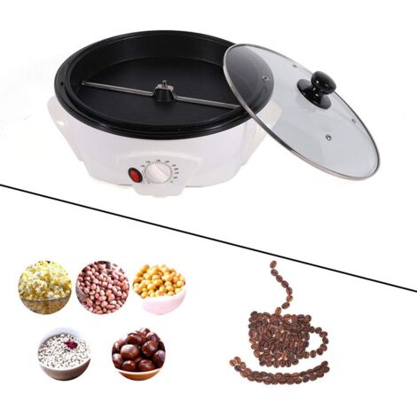 Appareil Café Maison Torréfacteur Café électrique 1200W - Capacité 300-500g - Réglable Température - Acier Inoxydable Machine Torréfaction Grains
