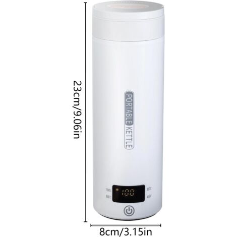 Bouilloire électrique 500 ml, avec réglage de la température, écran LCD Bouilloire électrique 500 ml, avec réglage de la température, écran LCD