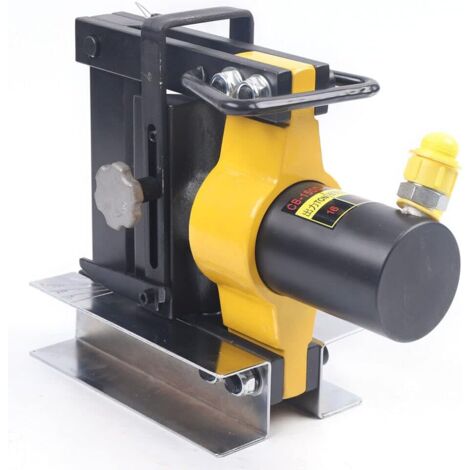Gojoy – Cintreuse hydraulique 16T 150 mm – Pliage de barres métalliques jusqu'à 10 mm – Indicateur d'échelle pour angle de flexion – Design séparé
