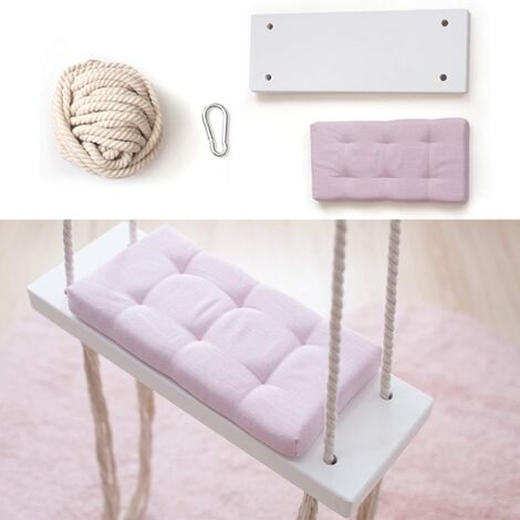 Balançoire en bois pour enfants | Balançoire en bois | Balançoire en bois | Balançoire d'intérieur pour enfants | Balançoire d'intérieur | 100% ECO | Fabriqué dans l'UE