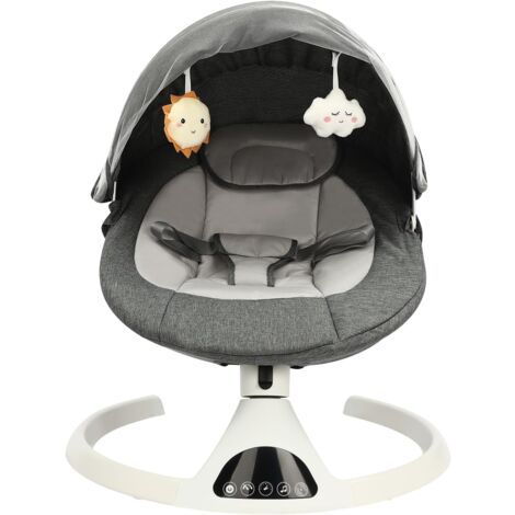 TRANSAT électrique Pour Bébé Avec Télécommande, Moustiquaire, Musique