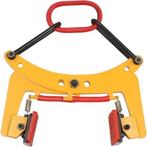 Gojoy – Pince de levage pour pierres – Capacité de charge 325 kg – Ouverture réglable 6-24 cm – Poignées ergonomiques – Acier au manganèse Q355