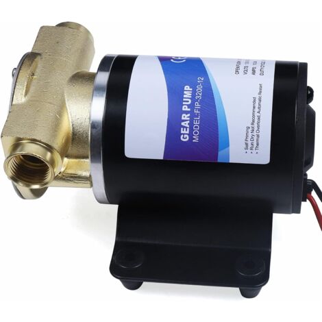 Pompe De Nettoyage Pont Bateau 12V - Débit 5.0 GPM - Kit Lavable Eau De Mer - Neuf