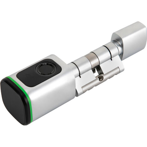 Gojoy – Serrure électrique à empreinte digitale – Déverrouillage par application et carte-clé – Compatible portes 35-45mm – IP53 résistant à la poussière (1/5)