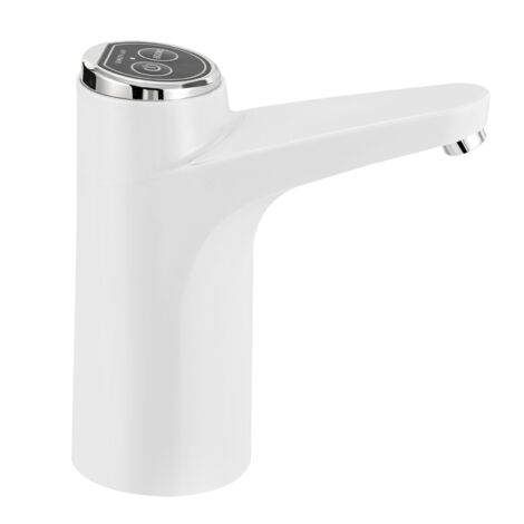 Bouteilles D'eau pompe Distributeur pompe à eau potable USB pompe à eau électrique Blanc (1/5)