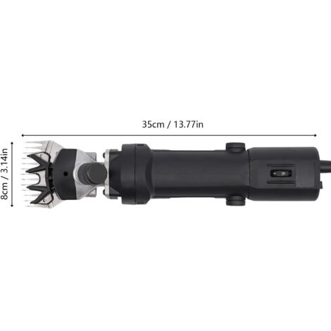 Tondeuse Électrique Professionnelle 1200W Pour Moutons Et Animaux - 6 Vitesses Pour Laine Et Fourrure