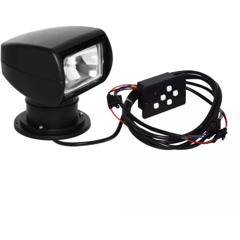 Marine Bateau Voiture Projecteur Projecteur Télécommande projecteur 100W 12V (1/5)