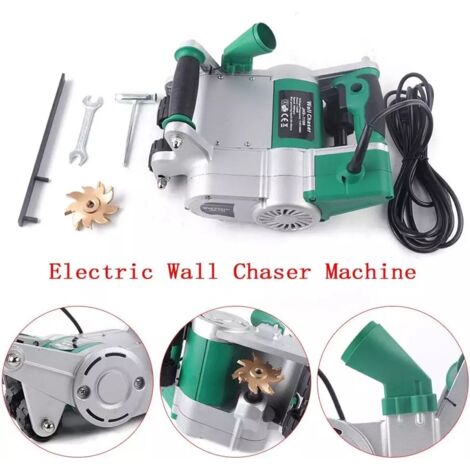 Rainureuse Murale Electrique 1100W, Machine a Rainurer Mur 2000 tr/min profondeur D'usinage