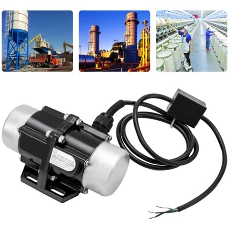 Moteur Vibrant Asynchrone 110V 3600 Tr/min – Pour Béton, Vibromasseur Compact, 30W, Garanti 3 Ans