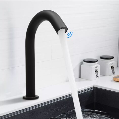 Robinet De Salle De Bain à Capteur Infrarouge Automatique - Eau Froide - Design Moderne