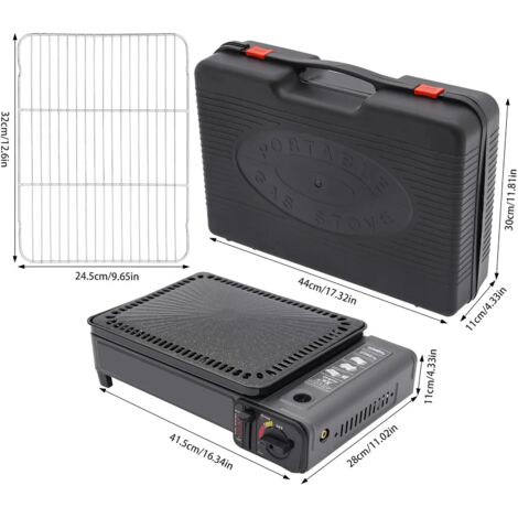 Réchaud De Camping Smart Outdoors – Gaz Butane Portable – Cuisinière Pique-nique