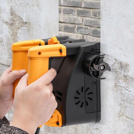 Rabot électrique pour murs, Ponceuse murale et béton - 1000-4000r/min - Puissance : 1200 W - pour pelleter les murs de mastic
