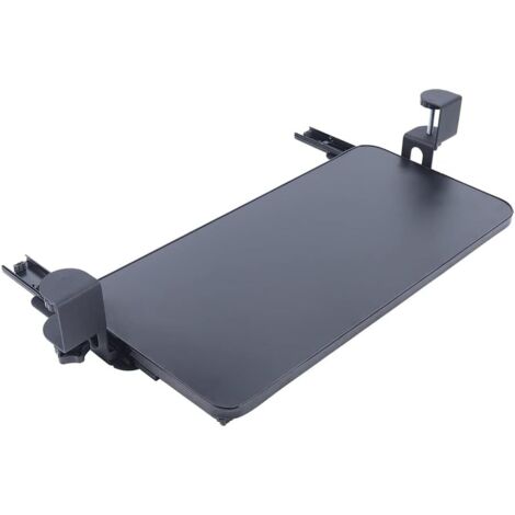 Plateau Coulissant Pour Clavier Sous Bureau - Support Avec Pince, Capacité 25 Kg - Ergonomique, Soulage Les Poignets