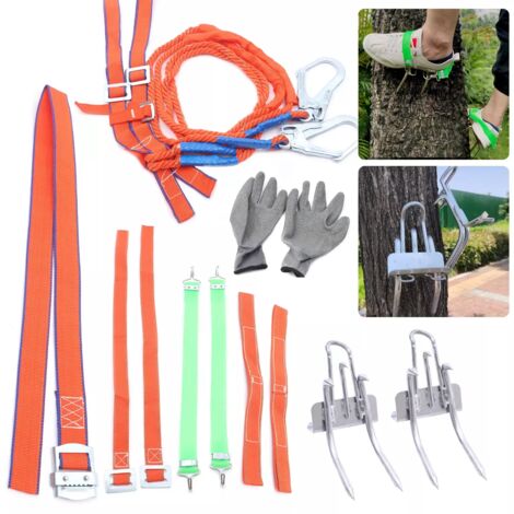 Ensemble D'équipements D'escalade, D'icônes Vectorielles Et D'éléments