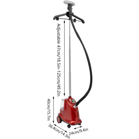 Défroisseur Vapeur Puissant 2000w Noir Argenté à Prix