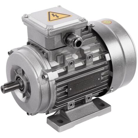 Moteur électrique, moteur triphasé MS7144 - Moteur asynchrone - 1400 tr/min, Moteur à économie D'énergie industriel 750 W