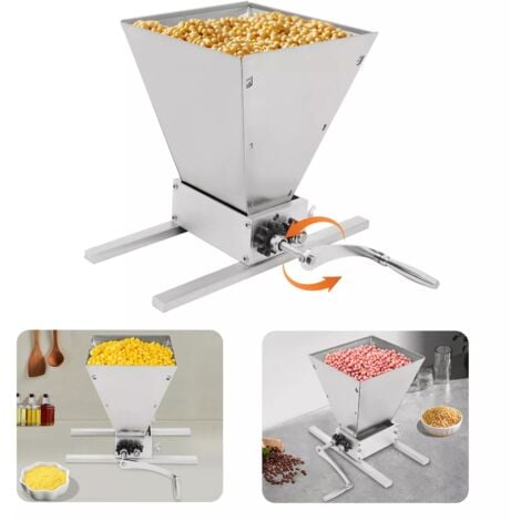 4 L Moulin À Malt Broyeur Manuel De Grains Moulin Domestique Pour Le Maïs, Malt, orge, blé, café