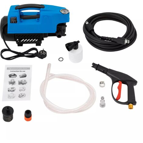 Gojoy – Nettoyeur haute pression électrique 1300W – Pression 100bar – Débit 10L/min – Moteur sans balai pour lavage voiture – Interrupteur automatique