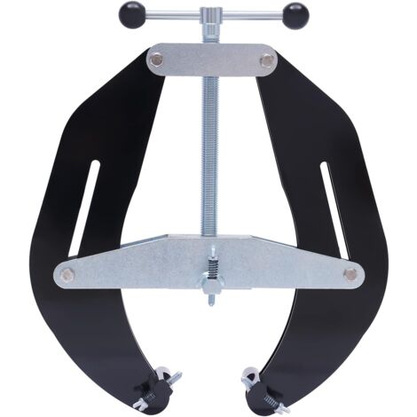 Collier de Serrage, 5 à 12 pouce, Outils De Colliers De Serrage De Conception Légère, Collier Ultra Haute Résistance avec Vis à Action Rapide pour L'Atelier Ou Sur Le Chantier (1/5)