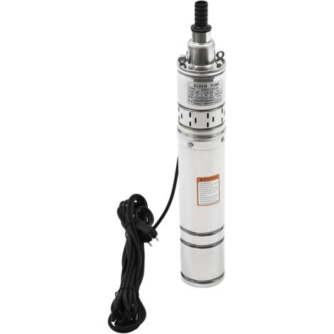 Gojoy – Pompe immergée 1200 l/h – Puissance 550W – Hauteur de levage 100 m – Moteur en cuivre pur – Débit 1,2 m³/h – IP68 pour immersion (1/5)