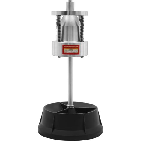 Gojoy – Équilibreuse de pneus avec niveau à bulle – Équilibrage précis pour voitures et camions légers – Matériau aluminium – Capacité 1-1/2' à 4' de diamètre (1/5)