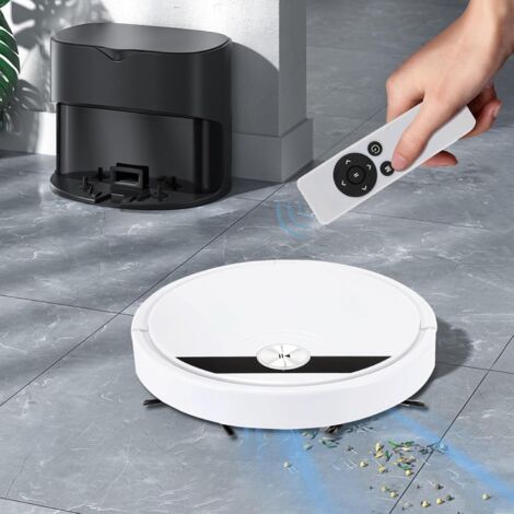 Aspirateur robot avec stérilisation UV, nettoyage sec et humide