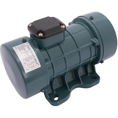 Moteur de vibration de moteur de vibrateur intensif de ciment de béton moteur de vibration de compacteur de béton pour L'industrie chimique de construction d'électricité de charbon bleu 370W