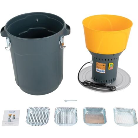 Moulin à céréales électrique 1300 W, Moulin à grains secs, Moulin à maïs, Moulin à céréales, Moulin à céréales, Moulin à nourriture (50 l)
