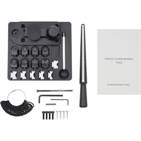 Mandrin de mesure de la taille des bagues pour la fabrication de bijoux Outil de mesure de la Mandrin de mesure de la taille des bagues pour la fabrication de bijoux Outil de mesure de la