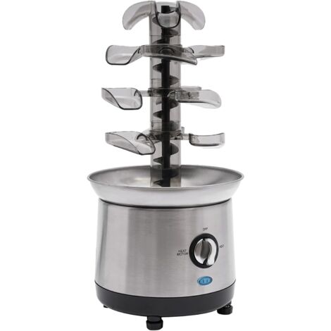 Fontaine À Chocolat Domestique À 3 Niveaux, Machine À Fondre en Cascade De Chocolat en Acier
