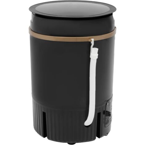 Mini machine à laver portable avec panier de déshydratation, machine à laver électrique de 9,9 lbs avec évacuation de la gravité pour maison, camping-car, dortoir (1/5)
