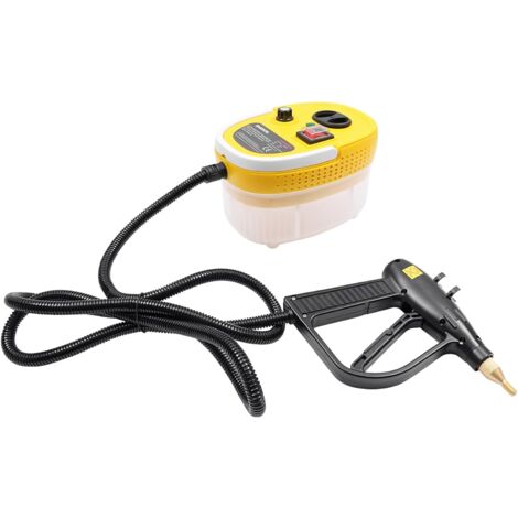 Nettoyeur à vapeur haute pression 2500W, Nettoyeur À Main Portable avec pistolet de pulvérisation automatique pour usage domestique, pour nettoyer cuisinières, casseroles et les poêles, hottes de cuis