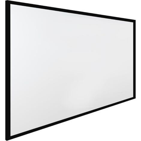 Écran de projection 16: 9 HD Écran de projection avant et arrière pliable pour home cinéma, école, réunion, vidéoprojecteur, écran de projection portable (130 pouces)