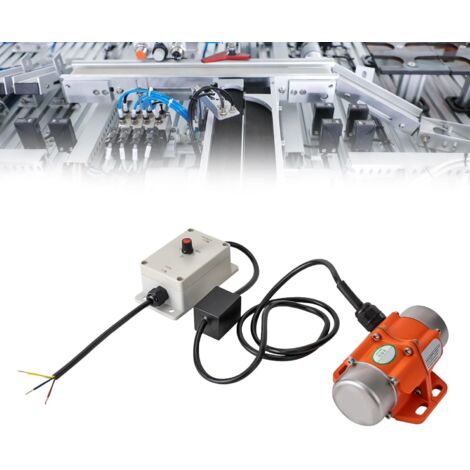 Moteur Vibrant Électrique 220V 3000 Tr/min 60W - Force 38kg, IP65 | Pour Machines Alimentaires, Mines, Industrie