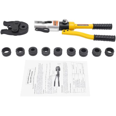 Pince à Sertir Multi-matériaux – V12-28 Mm + TH16-32 Mm – Pour PPR, PE, PEX, ALU