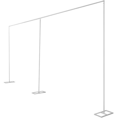 Gojoy – Arche de jardin en métal 3m x 6m – Tube en fer galvanisé – Capacité 10 kg – Réglable de 1m à 3m de hauteur (1/5)